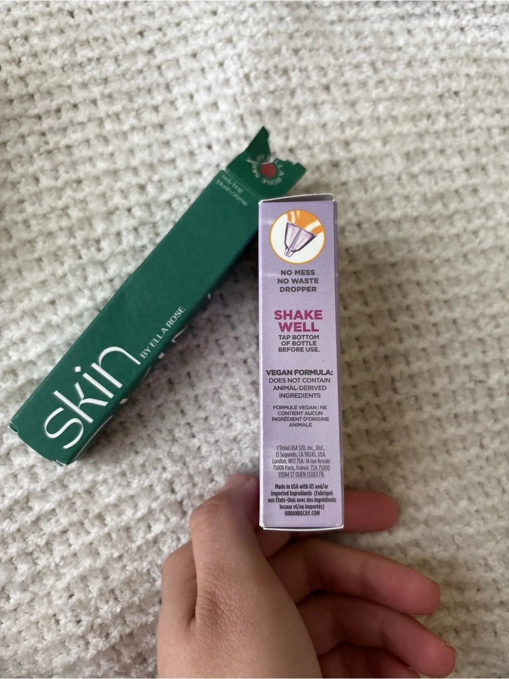 Urban Decay Face Bond Luminizer - Paired with Lady Bug Blush Crème